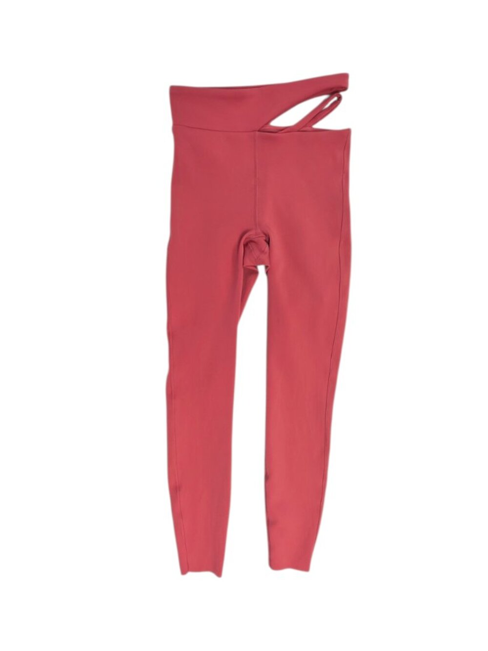 Lululemon Cut-Out Waist High-Rise Train Tight 25" Desert Red, Size 2